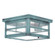 Flush One Light Flush Mount in Verdi Gris (196|4304-VG-MED-FST)