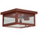 Flush One Light Flush Mount in Antique Copper (196|4314-AC-MED-CLR)