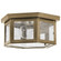 Flush One Light Flush Mount in Antique Brass (196|4504-AB-MED-CSG)