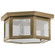 Flush One Light Flush Mount in Antique Brass (196|4504-AB-MED-FST)