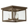 Flush Three Light Flush Mount in Dark Antique Brass (196|4904-DAB-LT3-CLR)