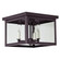 Flush Three Light Flush Mount in Dark Brass (196|4904-DB-LT3-CSG)