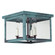 Flush Three Light Flush Mount in Verdi Gris (196|4904-VG-LT3-SMG)