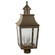 Sharon Three Light Post Mount in Antique Brass (196|5543-AB-LT3-SMG)