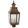 Sharon Three Light Post Mount in Dark Antique Brass (196|5543-DAB-LT3-CLR)