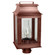 Concord One Light Post Mount in Antique Copper (196|5643-AC-CIM-CSG)