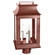 Concord Three Light Post Mount in Antique Copper (196|5643-AC-LT3-CSG)