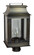 Concord One Light Post Mount in Dark Antique Brass (196|5643-DAB-CIM-CLR)