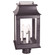 Concord Three Light Post Mount in Dark Brass (196|5643-DB-LT3-CLR)