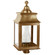 Concord One Light Post Mount in Antique Brass (196|5653-AB-CIM-CLR)