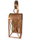 Adams Two Light Wall Mount in Antique Copper (196|6051-AC-LT2-CLR)