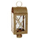 Adams One Light Post Mount in Antique Brass (196|6053-AB-CIM-CLR)