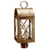 Adams Three Light Post Mount in Antique Brass (196|6053-AB-LT3-SMG)