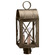Adams Three Light Post Mount in Dark Antique Brass (196|6053-DAB-LT3-SMG)