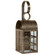 Adams One Light Wall Mount in Dark Antique Brass (196|6131-DAB-MED-CSG)