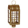 Adams Three Light Post Mount in Antique Brass (196|6153-AB-LT3-CSG)
