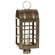 Adams Three Light Post Mount in Dark Antique Brass (196|6153-DAB-LT3-CLR)