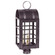 Adams Three Light Post Mount in Dark Brass (196|6153-DB-LT3-SMG)