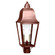 Imperial Two Light Post Mount in Antique Copper (196|6413-AC-LT2-CSG)