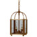 Foyer Two Light Hanging Lantern in Antique Brass (196|6812-AB-LT2-CSG)