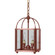 Foyer Two Light Hanging Lantern in Antique Copper (196|6812-AC-LT2-CLR)