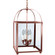 Foyer Four Light Hanging Lantern in Antique Copper (196|6832-AC-LT4-CSG)