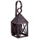 York One Light Wall Mount in Dark Brass (196|7011-DB-MED-CLR)