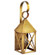 York One Light Wall Mount in Antique Brass (196|7031-AB-MED-CLR)