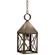 York One Light Hanging Lantern in Dark Antique Brass (196|7032-DAB-MED-CSG)