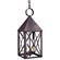York Two Light Hanging Lantern in Dark Brass (196|7042-DB-LT2-CLR)