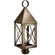 York One Light Post Mount in Dark Antique Brass (196|7053-DAB-CIM-CSG)