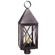 York Three Light Post Mount in Dark Brass (196|7053-DB-LT3-CSG)