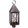 York Three Light Post Mount in Dark Brass (196|7053-DB-LT3-SMG)