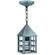 York One Light Hanging Lantern in Verdi Gris (196|7112-VG-MED-CSG)