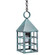 York One Light Hanging Lantern in Verdi Gris (196|7132-VG-MED-CLR)