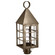 York One Light Post Mount in Dark Antique Brass (196|7153-DAB-CIM-SMG)