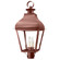 Stanfield Three Light Post Mount in Antique Copper (196|7643-AC-LT3-CLR)