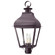 Stanfield Three Light Post Mount in Dark Brass (196|7643-DB-LT3-CLR)