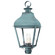 Stanfield Three Light Post Mount in Verdi Gris (196|7643-VG-LT3-CLR)
