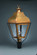 Stanfield One Light Post Mount in Antique Brass (196|7653-AB-CIM-CLR)