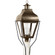 Stanfield One Light Post Mount in Dark Antique Brass (196|7653-DAB-CIM-CSG)