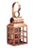 Lynn Two Light Wall Mount in Antique Copper (196|8131-AC-LT2-CLR)