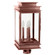Empire Three Light Post Mount in Antique Copper (196|8933-AC-LT3-CSG)