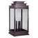 Empire Three Light Pier Mount in Dark Brass (196|8953P-DB-LT3-SMG)