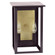 Ashford Two Light Wall Lantern in Dark Brass (196|8971R-DB-LT2-CLR-BR85)