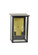 Ashford Two Light Wall Lantern in Dark Brass (196|8991R-DB-LT2-CSG-BR85)