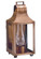 Livery One Light Wall Mount in Antique Brass (196|9031-AB-CIM-CLR)