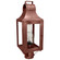 Livery One Light Post Mount in Antique Copper (196|9033-AC-CIM-CSG)