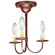 Flush Three Light Flush Mount in Antique Copper (196|903F-AC-LT3)