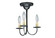 Flush Three Light Flush Mount in Dark Brass (196|903F-DB-LT3)